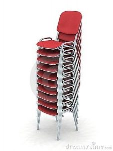 stack chairs